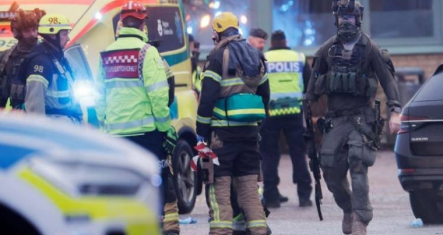 Riksberg məktəbində atışma olub - Ölənlər və yaralılar var