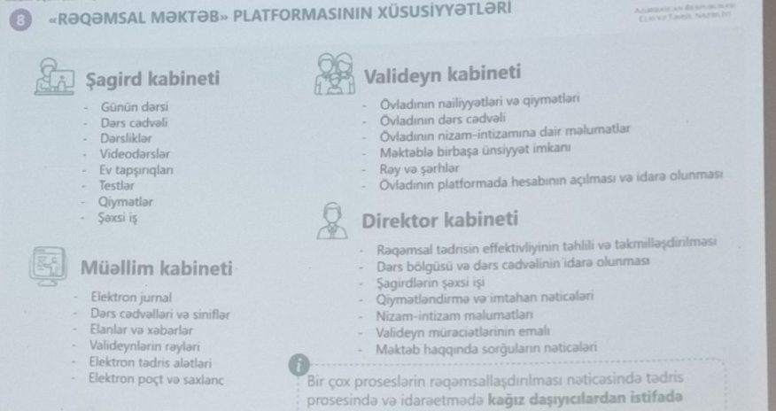 Azərbaycanda ilk dəfə rəqəmsal məktəb layihəsinə start verilir