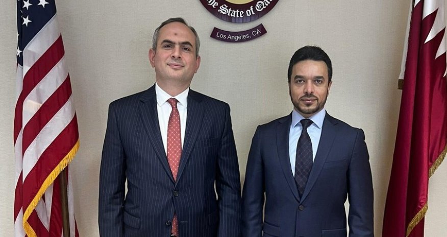 Генеральный консул Азербайджана в Лос-Анджелесе встретился с катарским коллегой