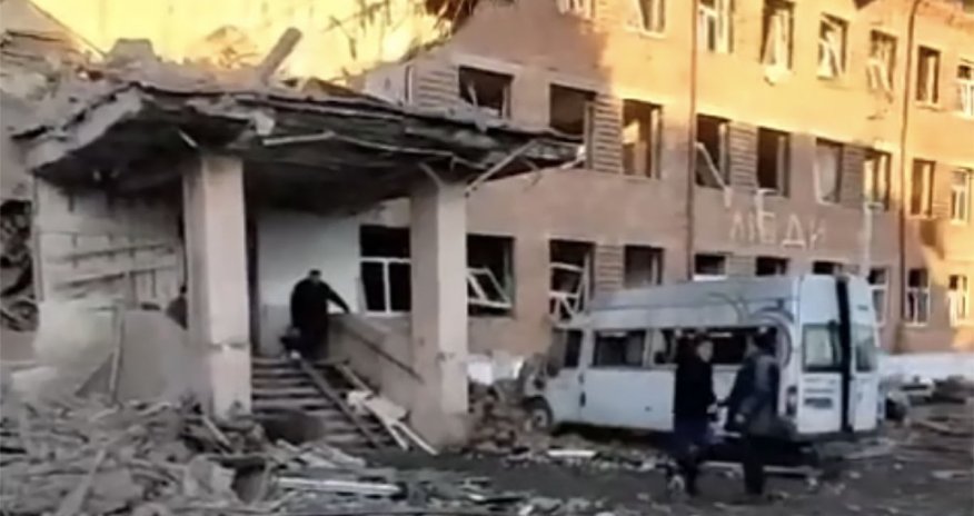 Мирные жители Курской области эвакуировались в Украину