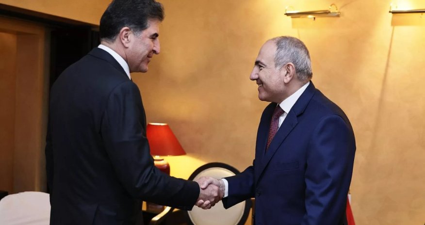 Пашинян встретился с Барзани