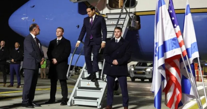 Rubio İsrailə səfər edib