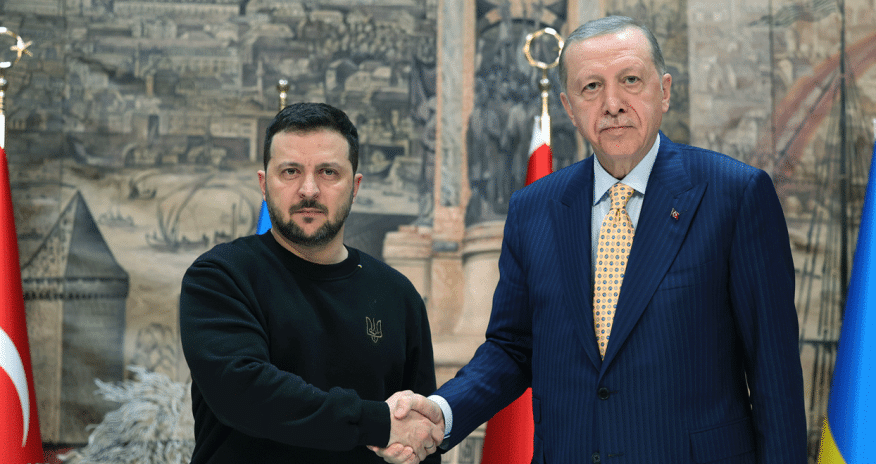 Володимир Зеленский прибыл с визитом в Турцию