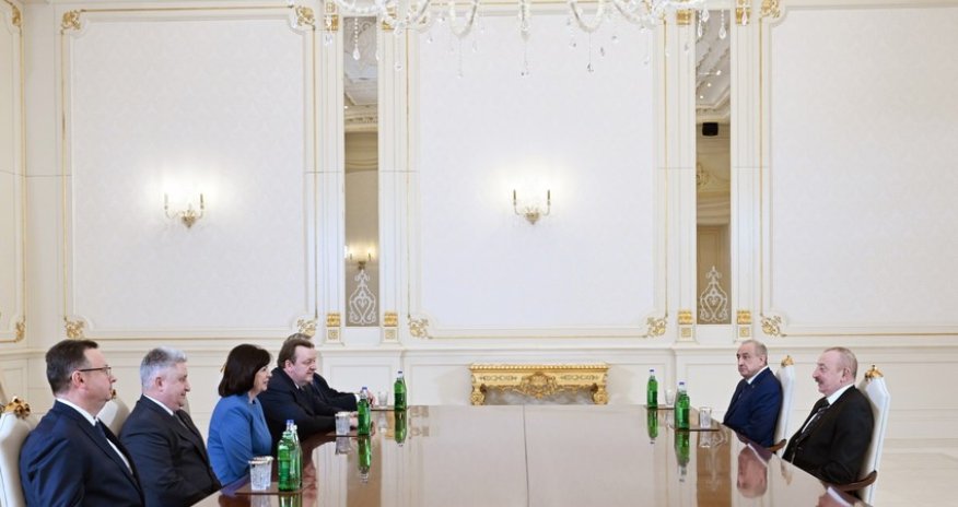 Президент Ильхам Алиев принял председателя Совета Республики Национального собрания Беларуси