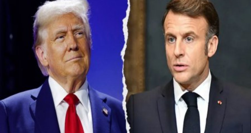 Makron Trampla görüşmək üçün ABŞ-a gedir