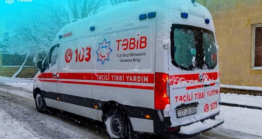 TƏBİB: Машины скорой помощи адаптированы к погодным условиям