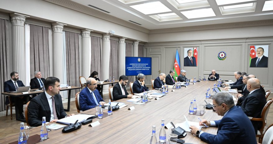 İqtisadi Şuranın və AİH-in Müşahidə Şurasının birgə iclası keçirilib