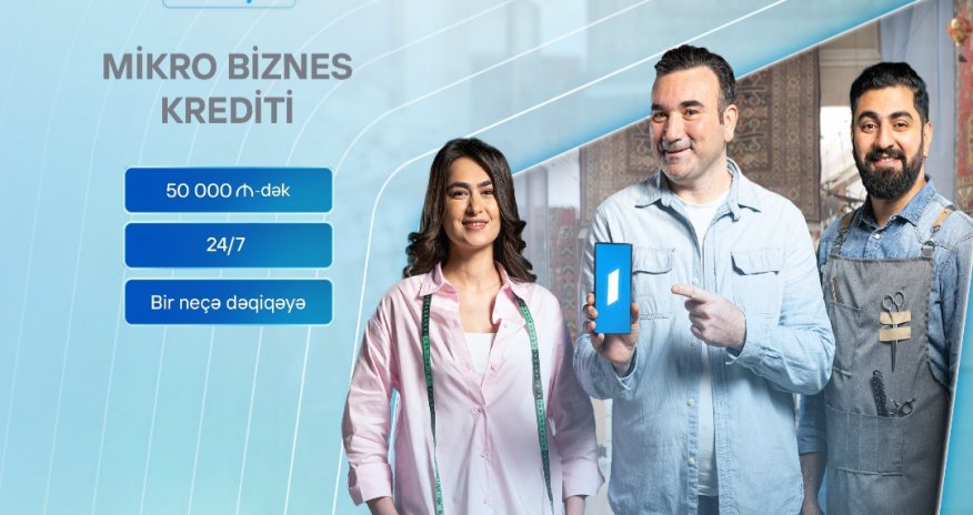 Birbank Biznes предлагает кредиты до 50 000 AZN без поручителя и полностью онлайн
