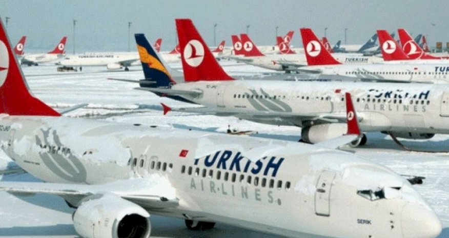 İstanbul Hava Limanında uçuşlar təxirə salınıb