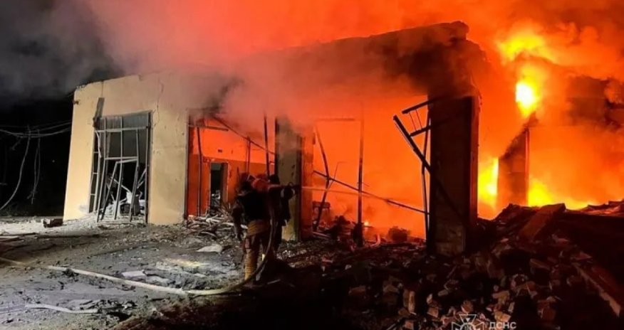 Рекордная атака беспилотников по Украине