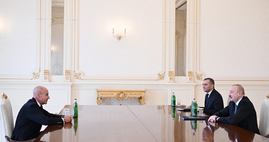 Prezident Yoxan Eliaşı qəbul edib