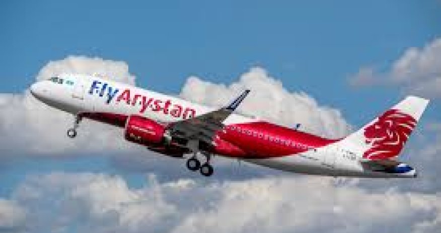 Astana-Aktau reysində yanğın olub