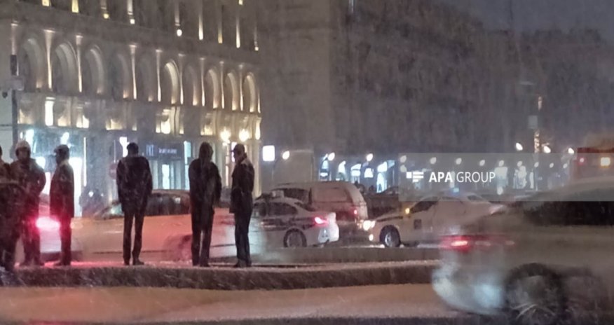 На столичном проспекте просел участок дороги