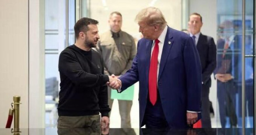 Tramp yaxın zamanda Zelenski ilə görüşə bilər