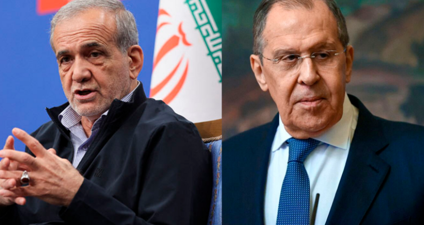 Президент Ирана принял в Тегеране главу МИД РФ