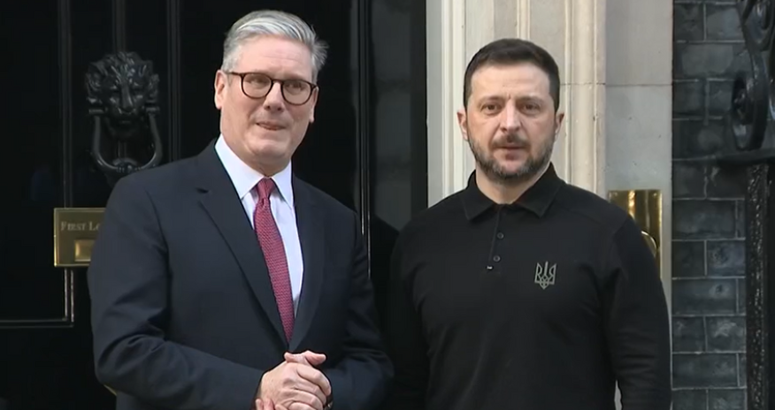 Президент Украины встретился с Киром Стармером
