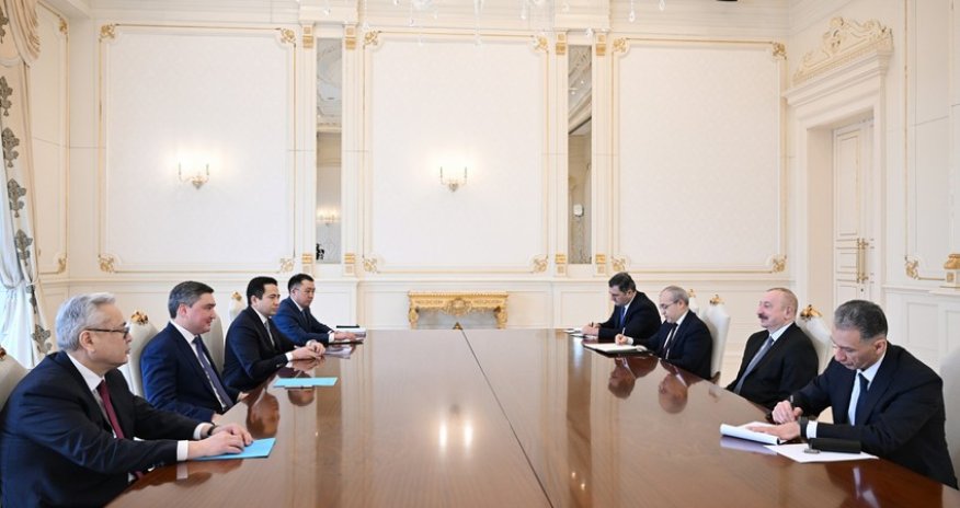 PrezidentOljas Bektenovu qəbul edib