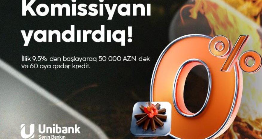 Unibank &ldquo;Komissiyasız çərşənbə&rdquo; aksiyası keçirir