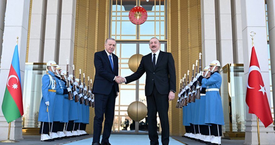 Əliyev və Ərdoğan arasında təkbətək görüş başlayıb