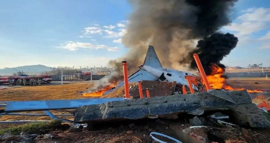 Cənubi Koreyada hava hücumunda ölənlərin sayı artıb