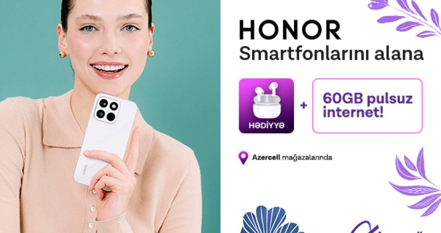 Special offer from Azercell for International Women&rsquo;s Day!