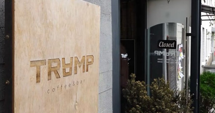 Ukraynada Trampın adını daşıyan kafelərin adı dəyişdirilir