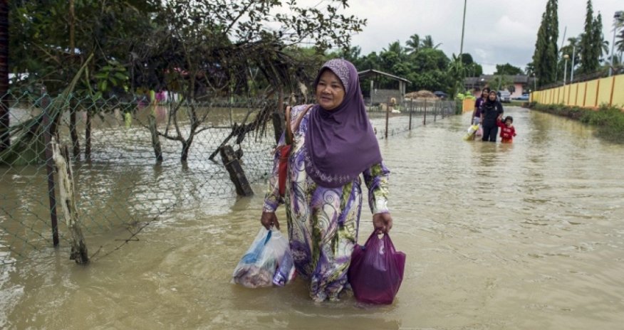 Malayziyada daşqınlara görə 4122 sakin təxliyə edilib