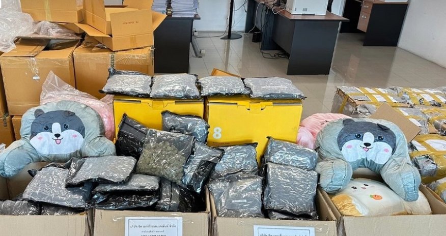 В Таиланде изъяли более 3 тонн каннабиса в рамках борьбы с контрабандой