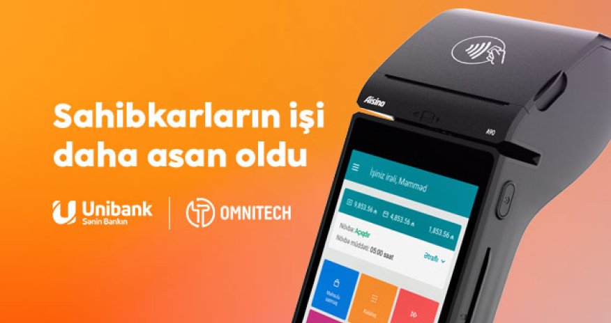 Unibank biznes sahiblərinin işini asanlaşdırmaq üçün yeni layihə təqdim edir
