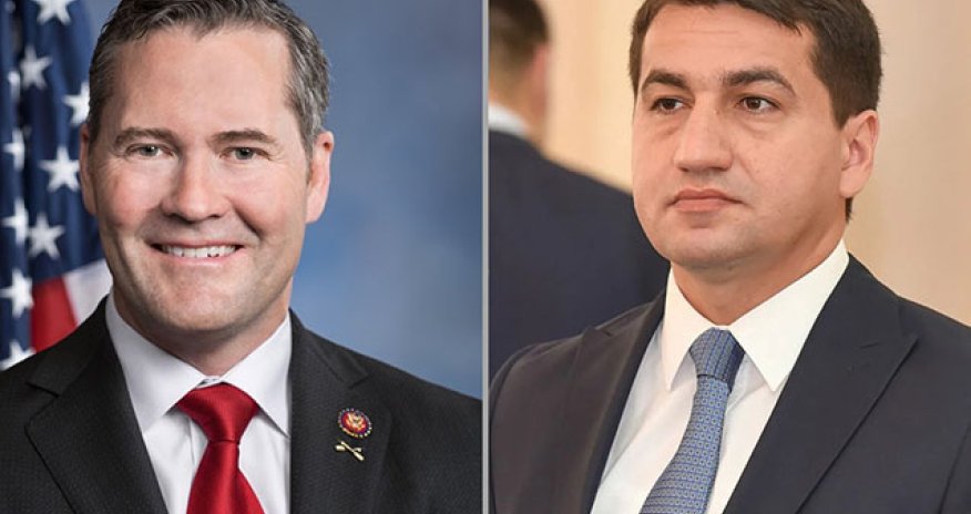 Mayk Uolts Hikmət Hacıyevlə sülh məsələsini müzakirə edib