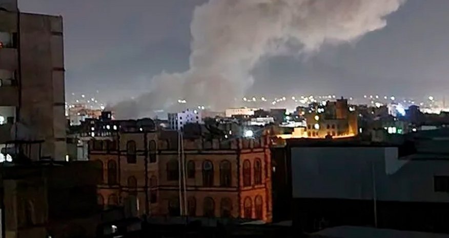 ABŞ Yəmənin Hudeydə şəhərinə zərbələr endirib - KİV