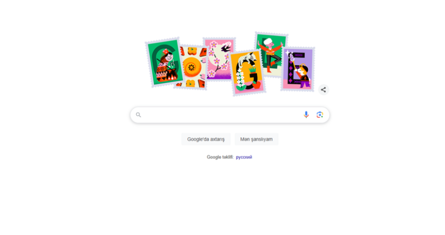 "Google" Novruz bayramı münasibətilə dudl hazırlayıb