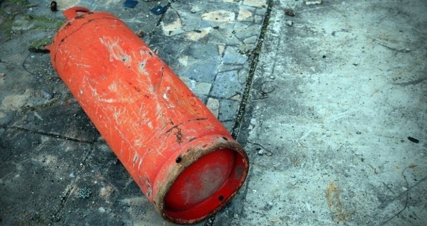 Gəncədə qaz balonu partlayıb