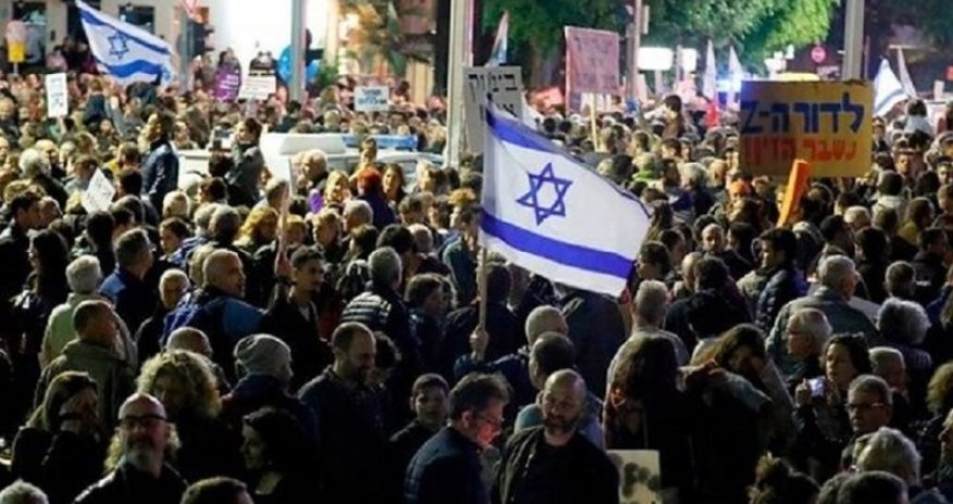 Протесты и в Израиле: тысячи израильтян вышли на улицы