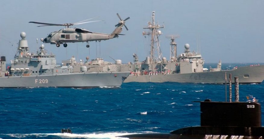 ВМС Испании и НАТО проводят масштабные учения в Кадисском заливе