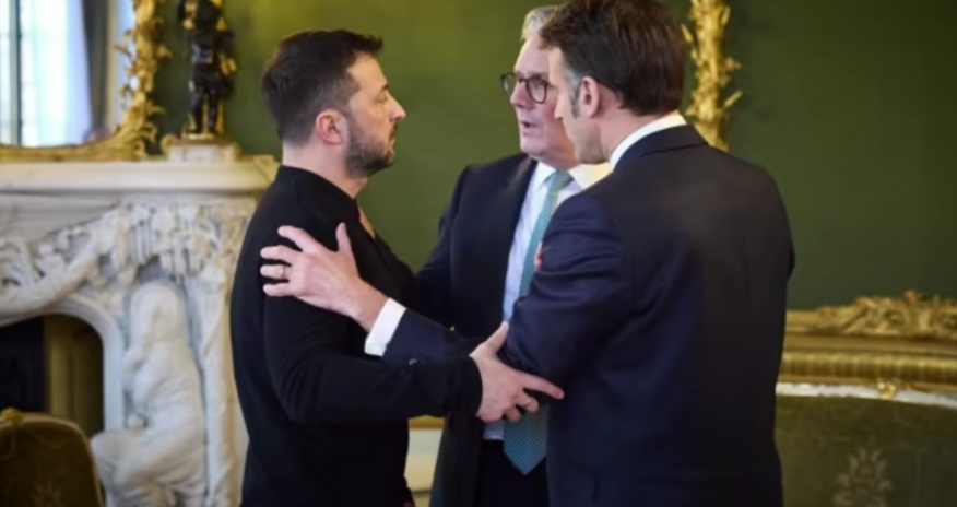 Лидеры Франции, Великобритании и Украины провели переговоры в Париже