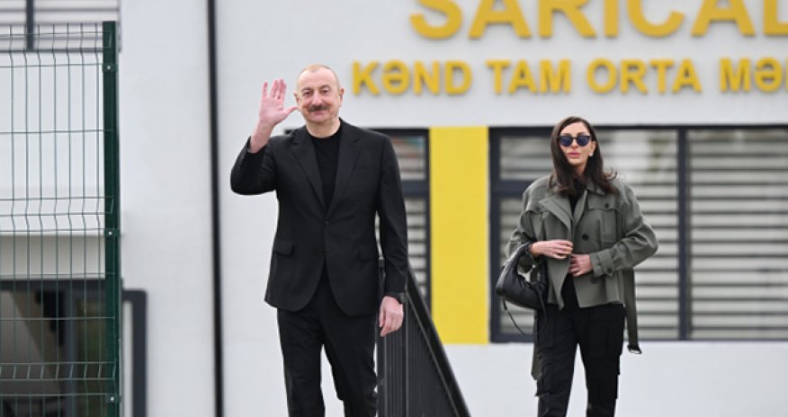 Prezident Ağdam səfərindən paylaşım edib - Video