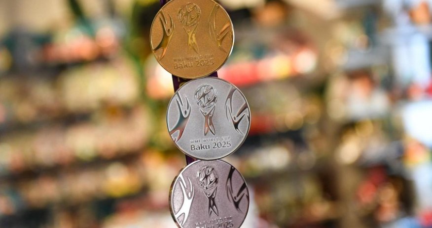 Для каждой команды-призера мундиаля в Баку подготовлено 25 медалей