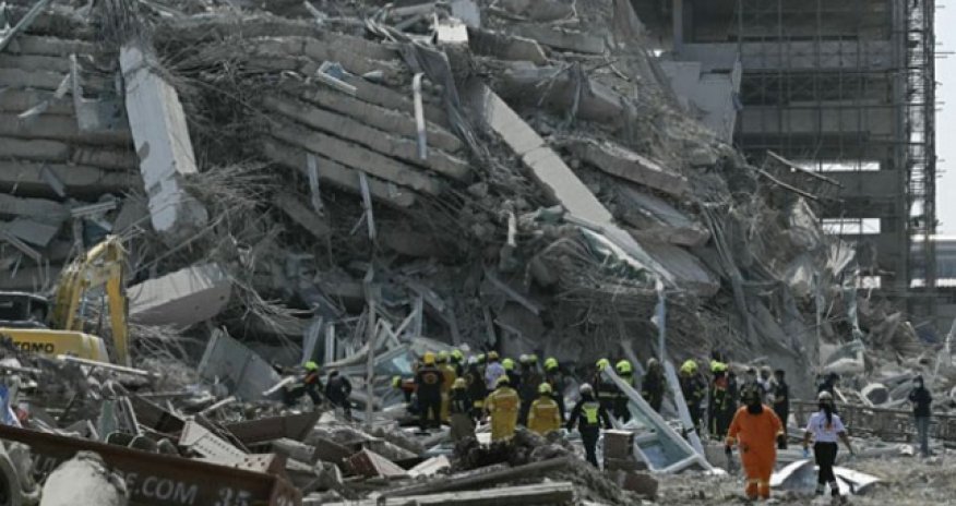 Сильное землетрясение в Мьянме и Таиланде: разрушены здания, под завалами остались люди