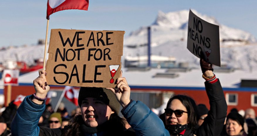 Danimarkada ABŞ-nin Qrenlandiya siyasətinə qarşı etirazlar keçirilib