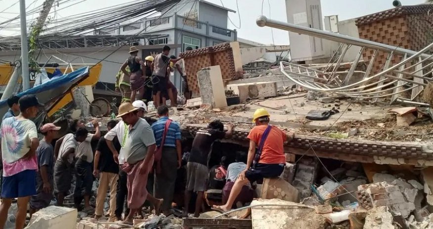 
В Мьянме в результате землетрясения погибли свыше 2,8 тыс. человек