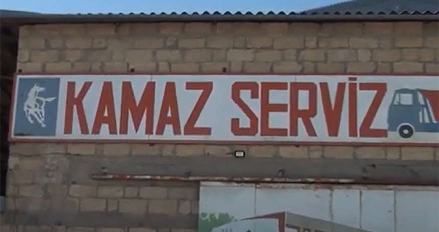 Yanğın təhlükəli avtotəmir sexinin fəaliyyəti dayandırılıb - Video