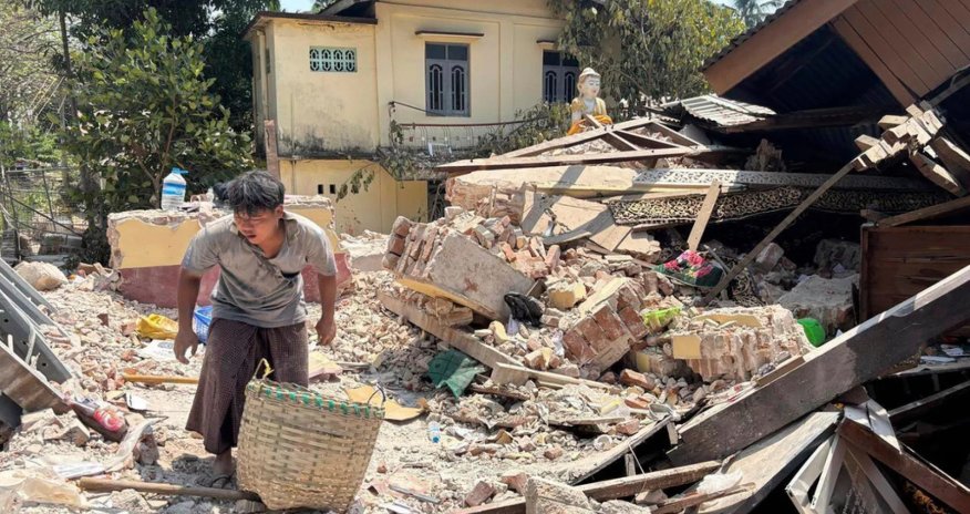 Rusiya xilasediciləri zəlzələdən zərər çəkmiş Myanmada 120-dən çox sakinə kömək ediblər