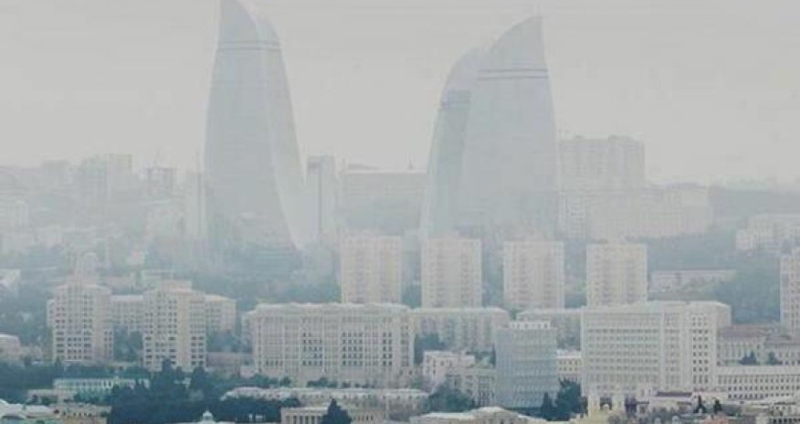 Туман окутал Абшерон и регионы Азербайджана