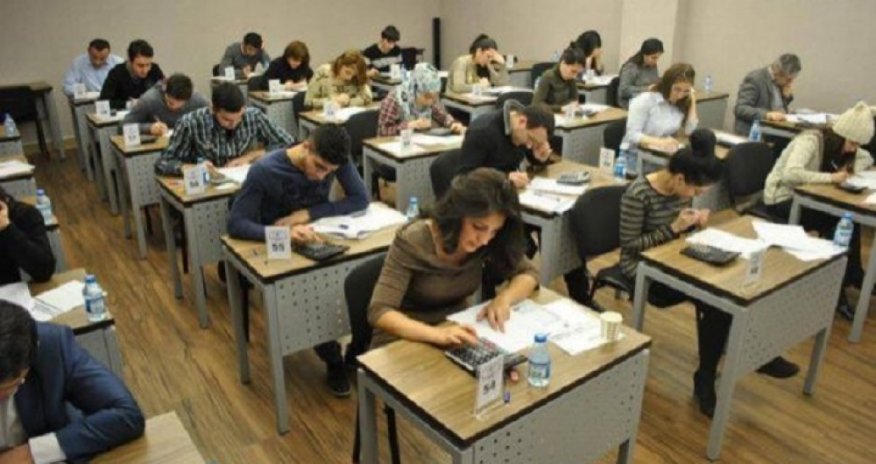 Bu gün dövlət qulluğuna qəbul üzrə test imtahanları keçiriləcək