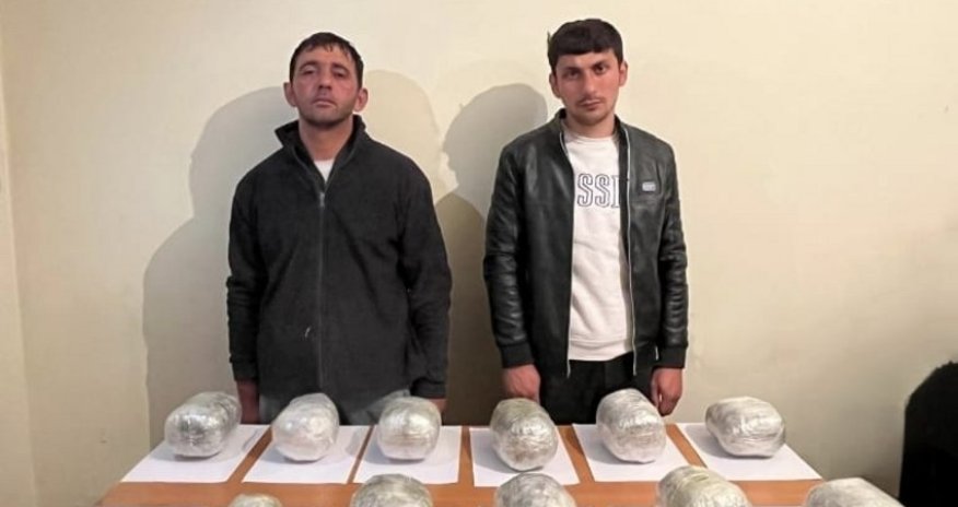 Азербайджанские пограничники предотвратили попытку ввоза из Ирана более 28 кг наркотиков