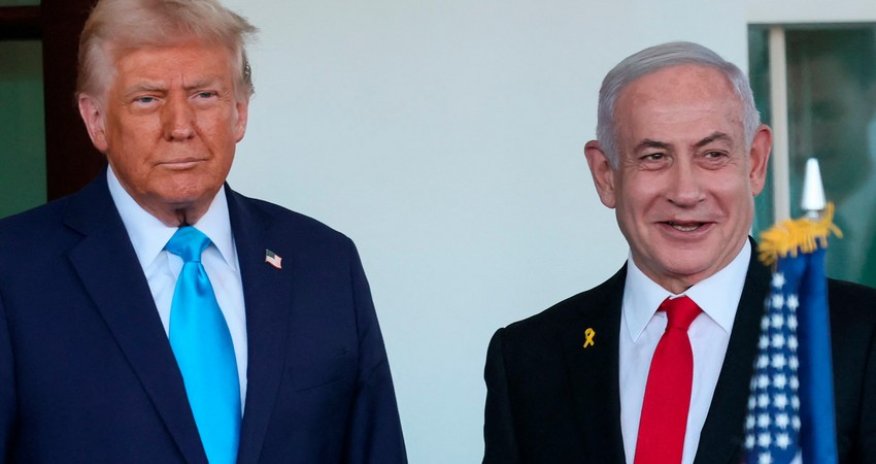 Трамп встретился с Нетаньяху в Белом доме