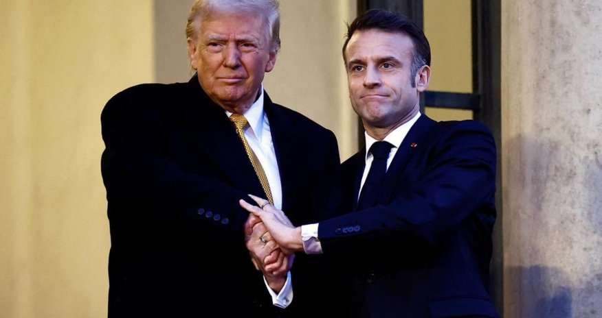 Макрон обратился к Трампу