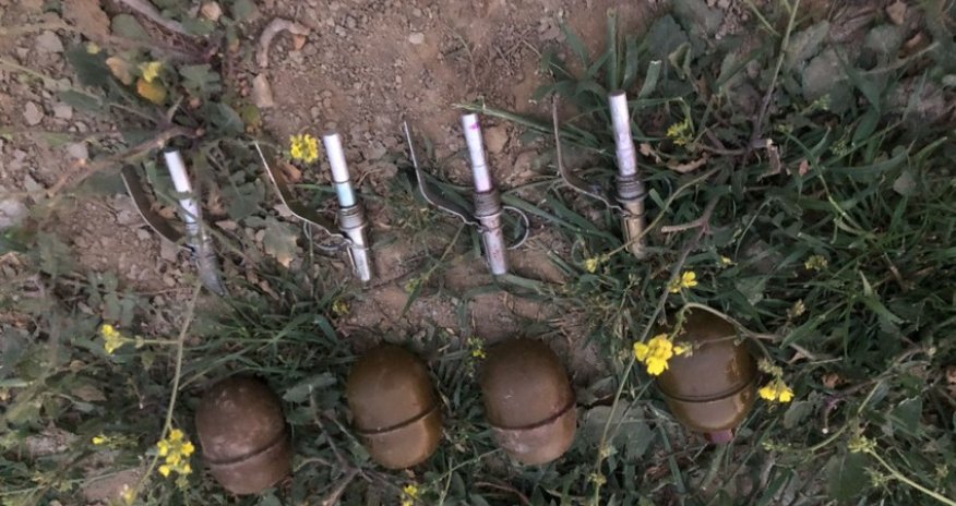 Ələt və Fatmayıda hərbi sursatlaraşkar edilib