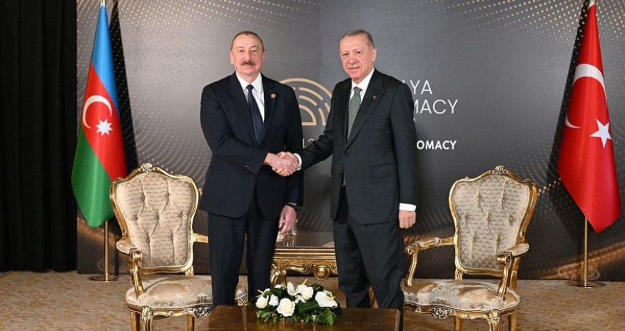 Ərdoğanla Əliyev görüşüb